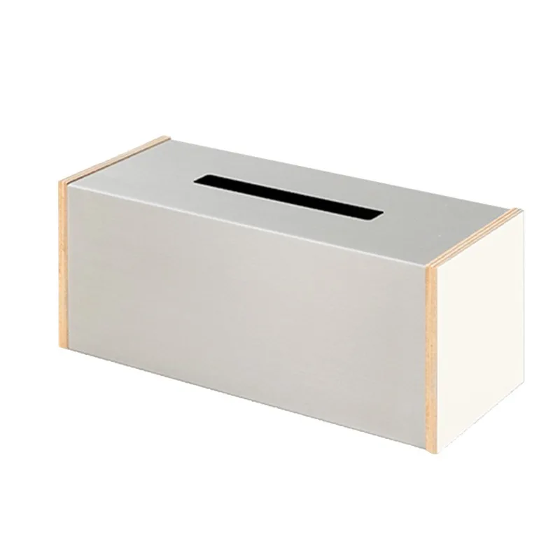 

Коробка для салфеток из нержавеющей стали, морская пластина контрастного цвета, магнитная присоска, бумажная коробка, квадратный нишевый дизайн, набор реквизитов