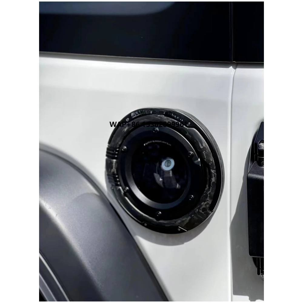 Lantsun F2001 Fuel Gas Tank Door Lid Cover Fuel Filler Cap Tank Inner Cover Cap Fuel tank Cap for  jl Wrangler 2018++
