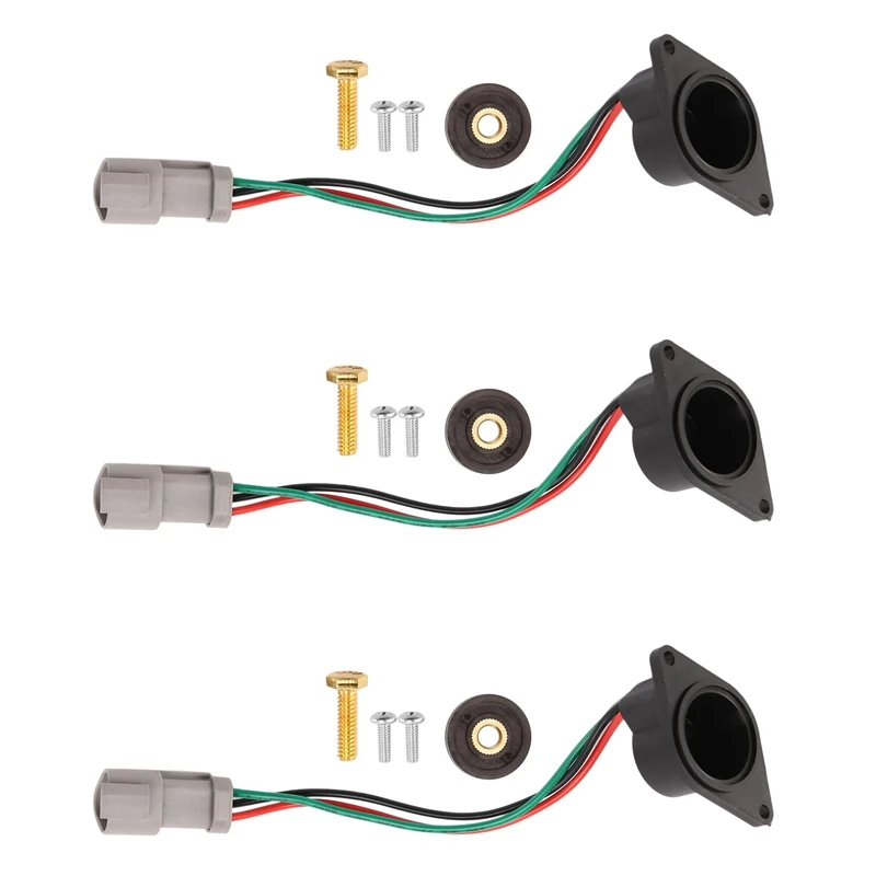 3X Cart Speed Sensor For ADC Motor Club Car IQ Ds And Precedent, 102704901