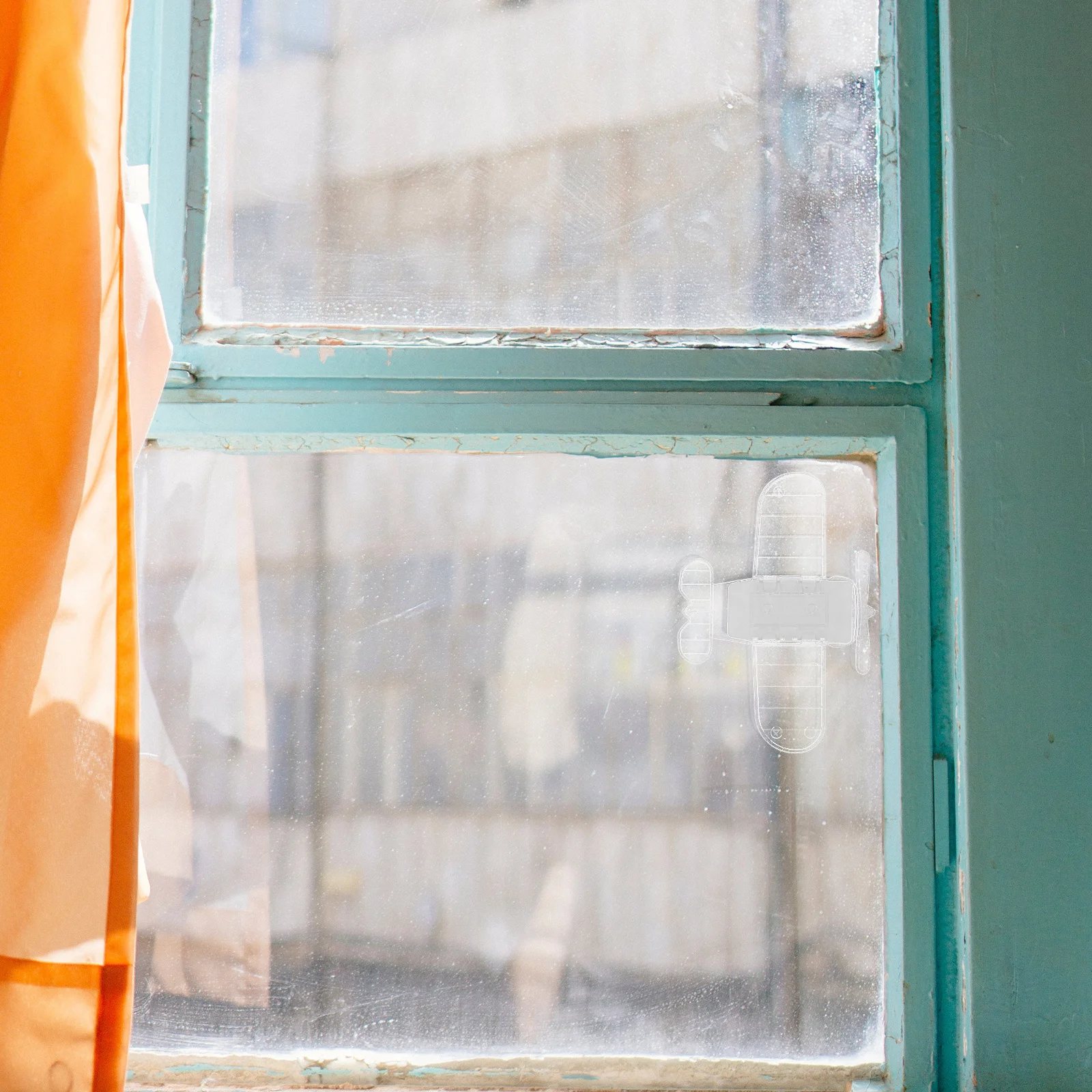 

6Pcs Sliding Window Child Safety Locks Airplane Shape No Drill Restrictor Lock Bar Baby Proof Window Security Limiters