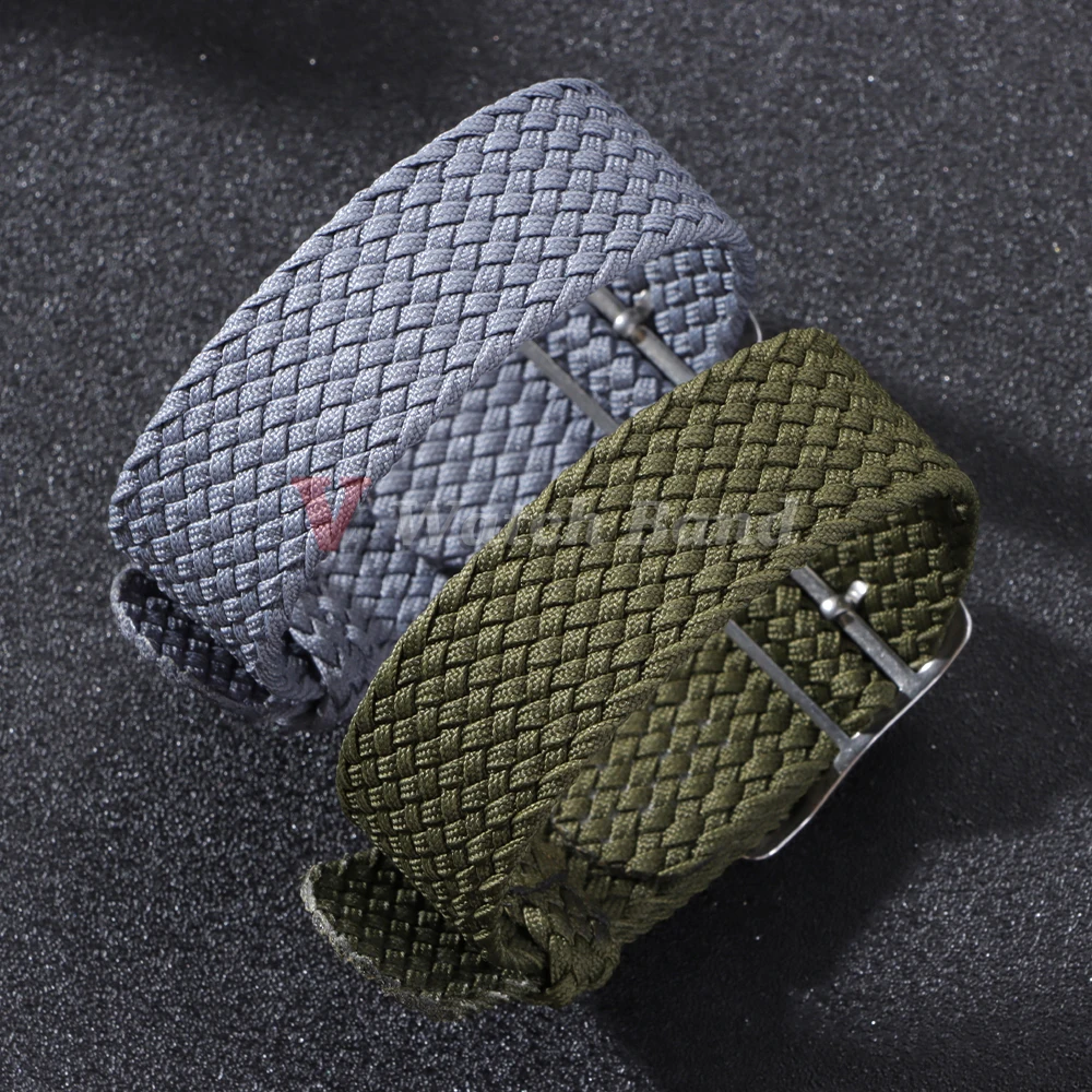 عالية الجودة النايلون 18 مللي متر 20 مللي متر 22 مللي متر حزام (استيك) ساعة ل Seiko ل الأحفوري ل أوريس العسكرية عادية حزام الساعات الجيش الرياضة الأشرطة استبدال