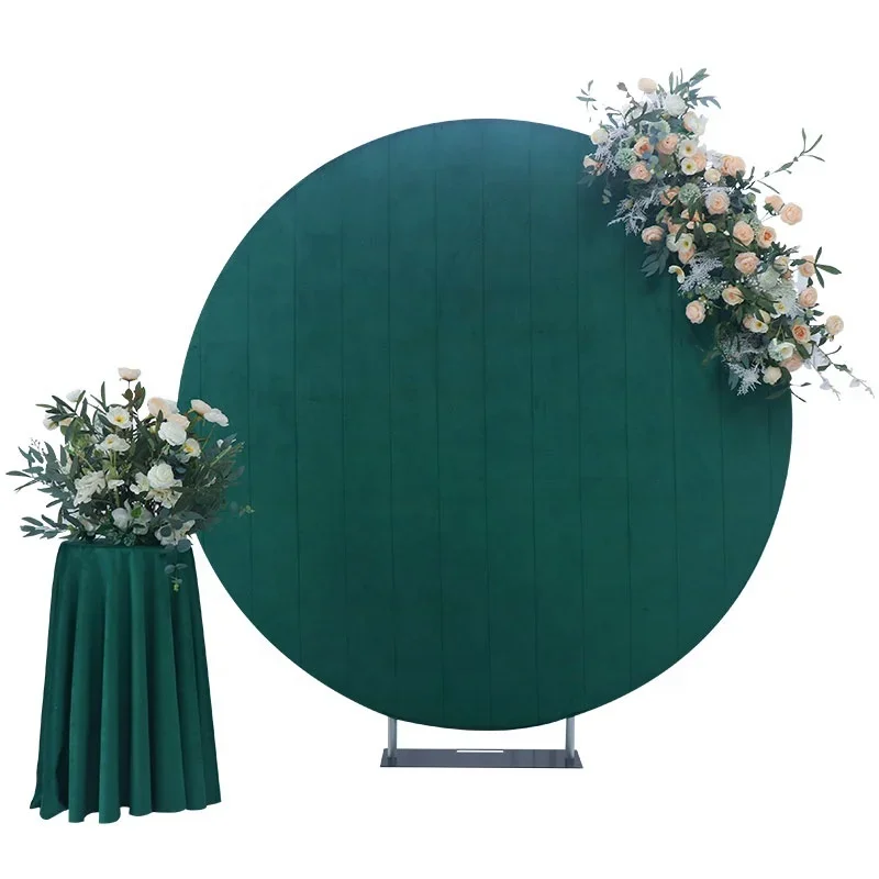 Wedding Backdrop Round Background Balloon Decoration For Party Event Wedding Supplies