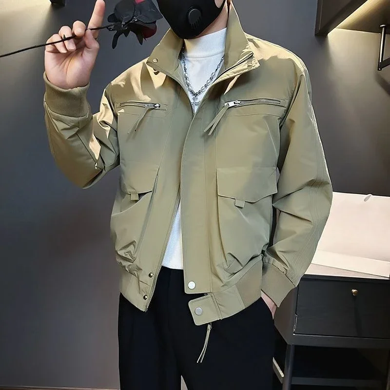 

Men's 2025 Bestseller Cargo Jacket High End Casual Spring Autumn Streetwear Outerwear