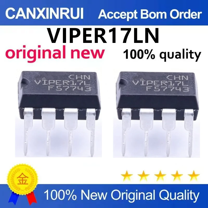 (5-100pieces)Brand new original VIPER17N direct insertion DIP7 DIP8