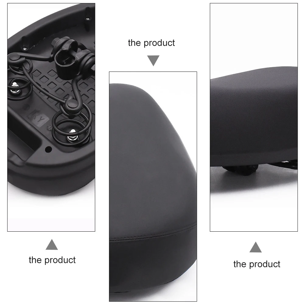 

Rainproof Bicycle Saddle Cushion Durable Comfortable Spring Absorption Environmental Protection Portable Easy Install Gift