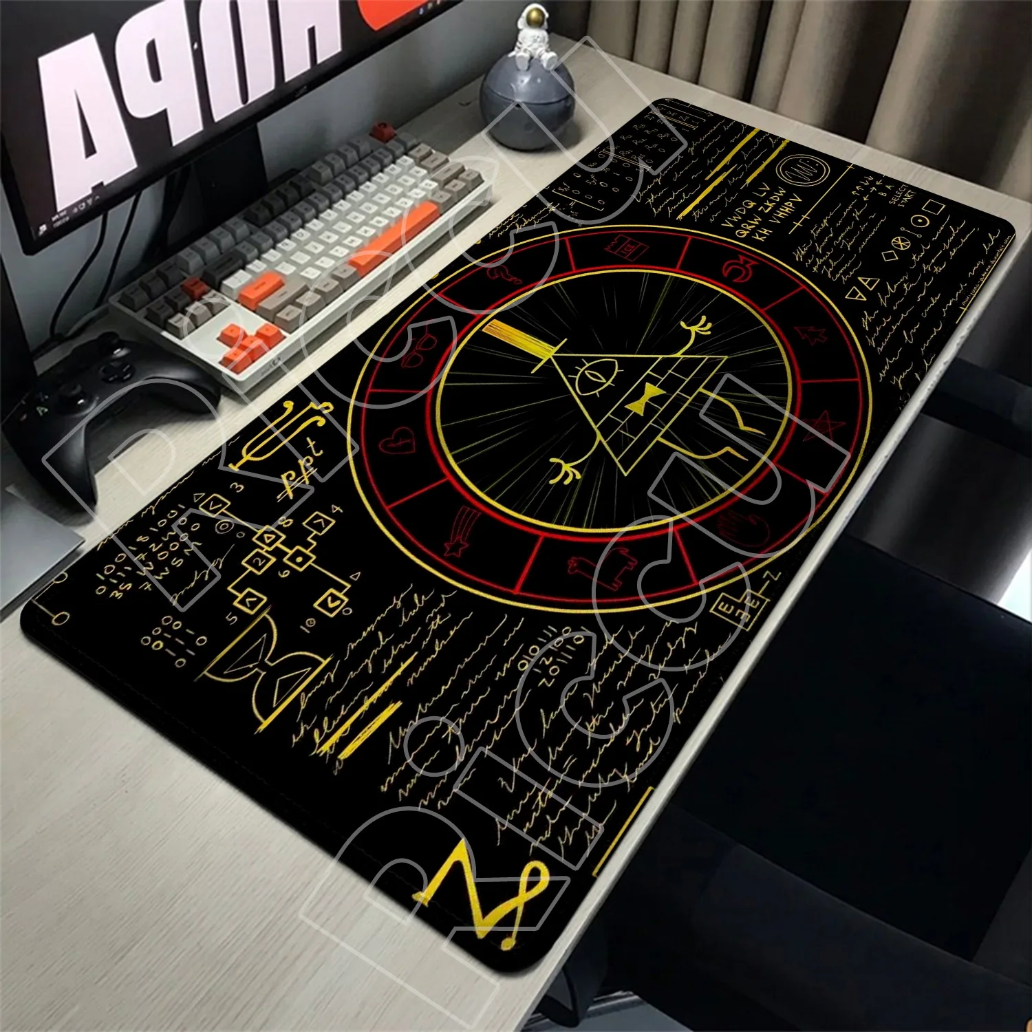 

Xxl Long Padding Desk Protector Mousepad Bill Cipher Anime Mouse Pad Gravity Fall Mouse Pad Company Table Pads Carpet Desk Pad