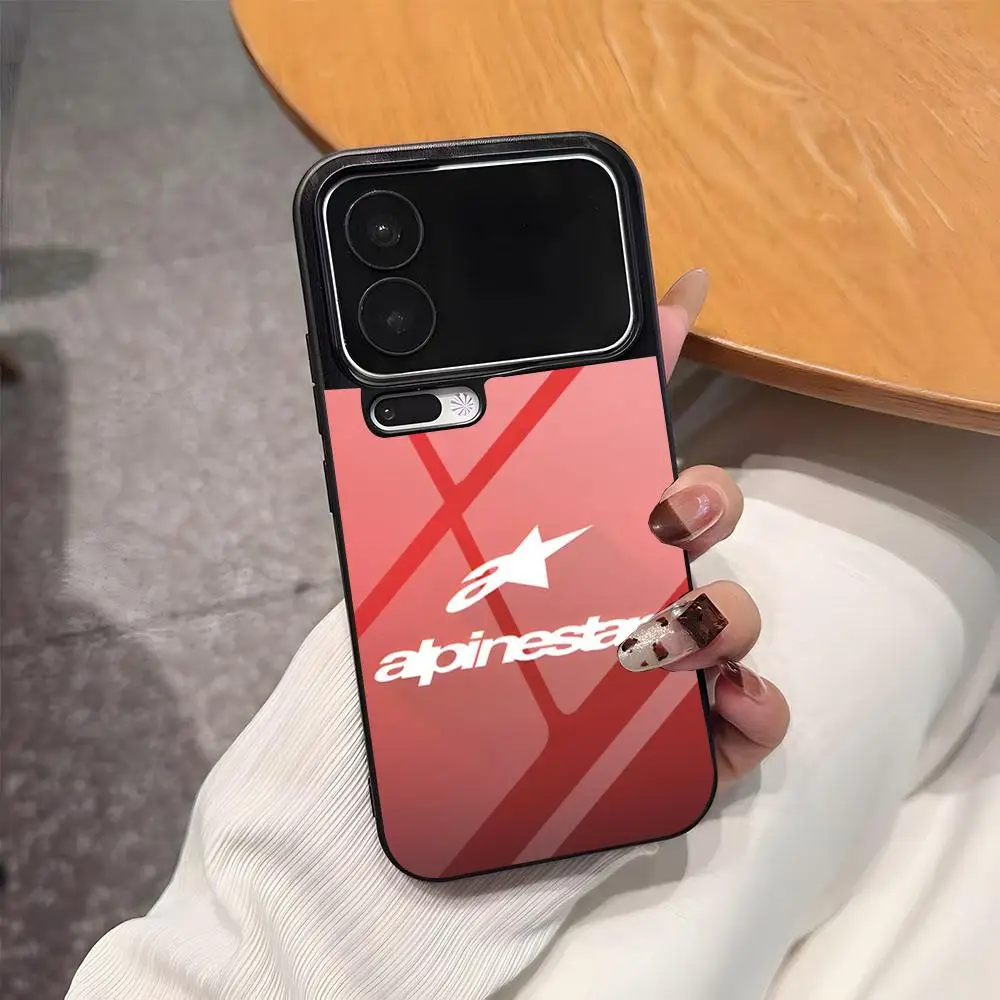 Модный противоударный стеклянный чехол Alpinestars для телефонов Xiaomi 17, 17T, 13, 14, 15 Ultra, Pro, 12S, 12T, Mi 11