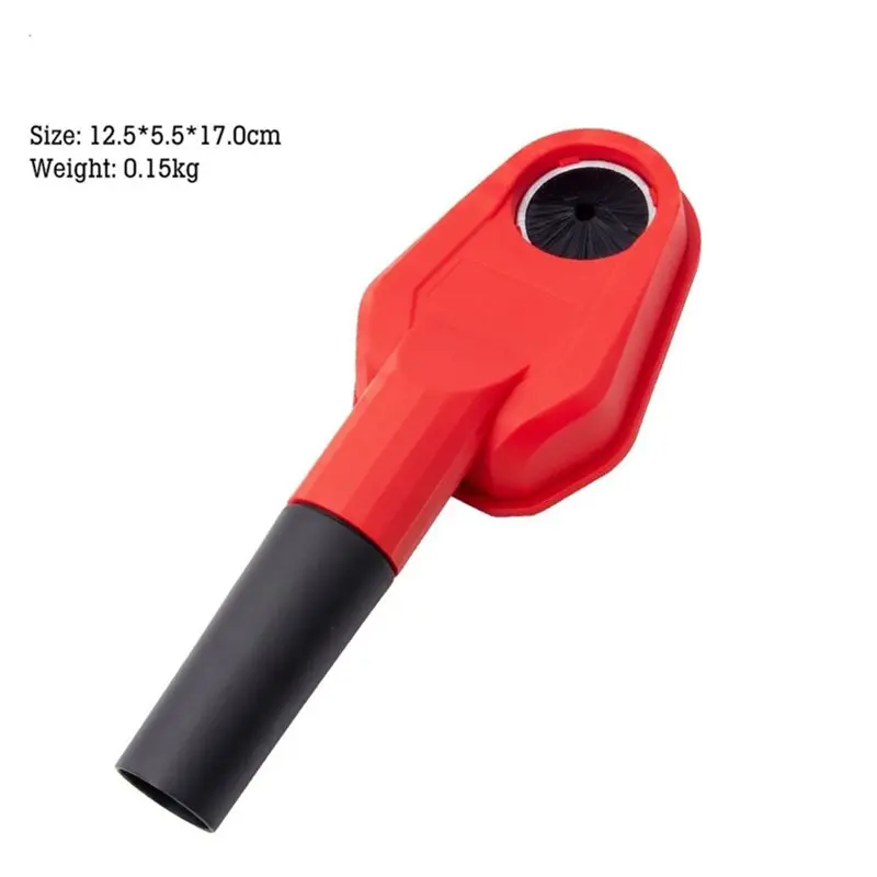 A02F-Electric Hammer Dust Collector Impact Drill, Drilling Dust Cover Connected Vacuum Cleaner Decoration Tools Cover Hand