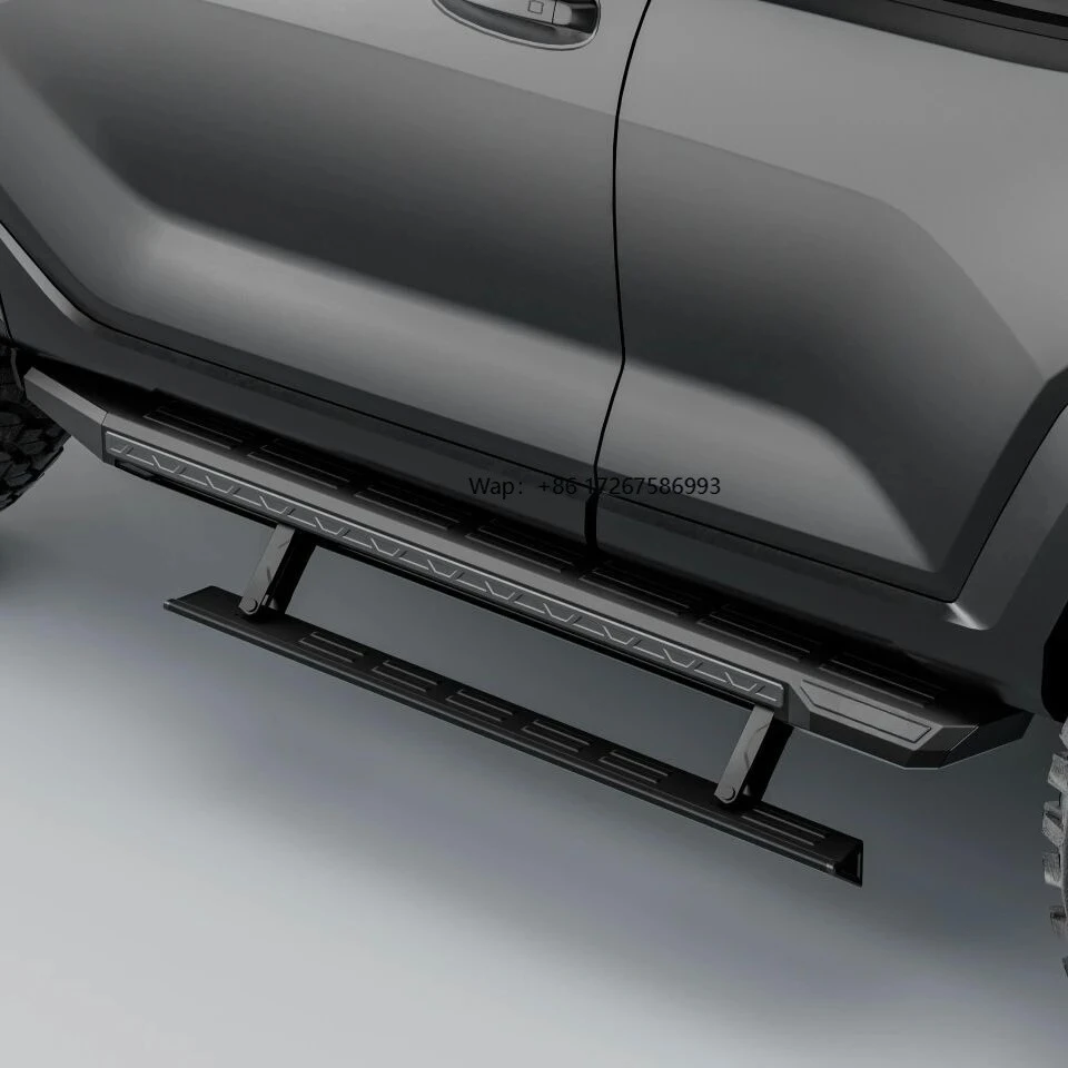 Off-Road Electric Side Steps(short) - Aluminum+Steel, Anti-Collision/Dust/Water, Fit EQUATION LEOPARD Leopard 5