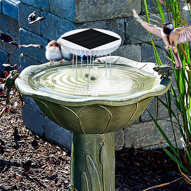 Solar Water Agitator, Circular Water Wave Generator, Rockery Water Wave Tool, Landscaping Tool-A79G