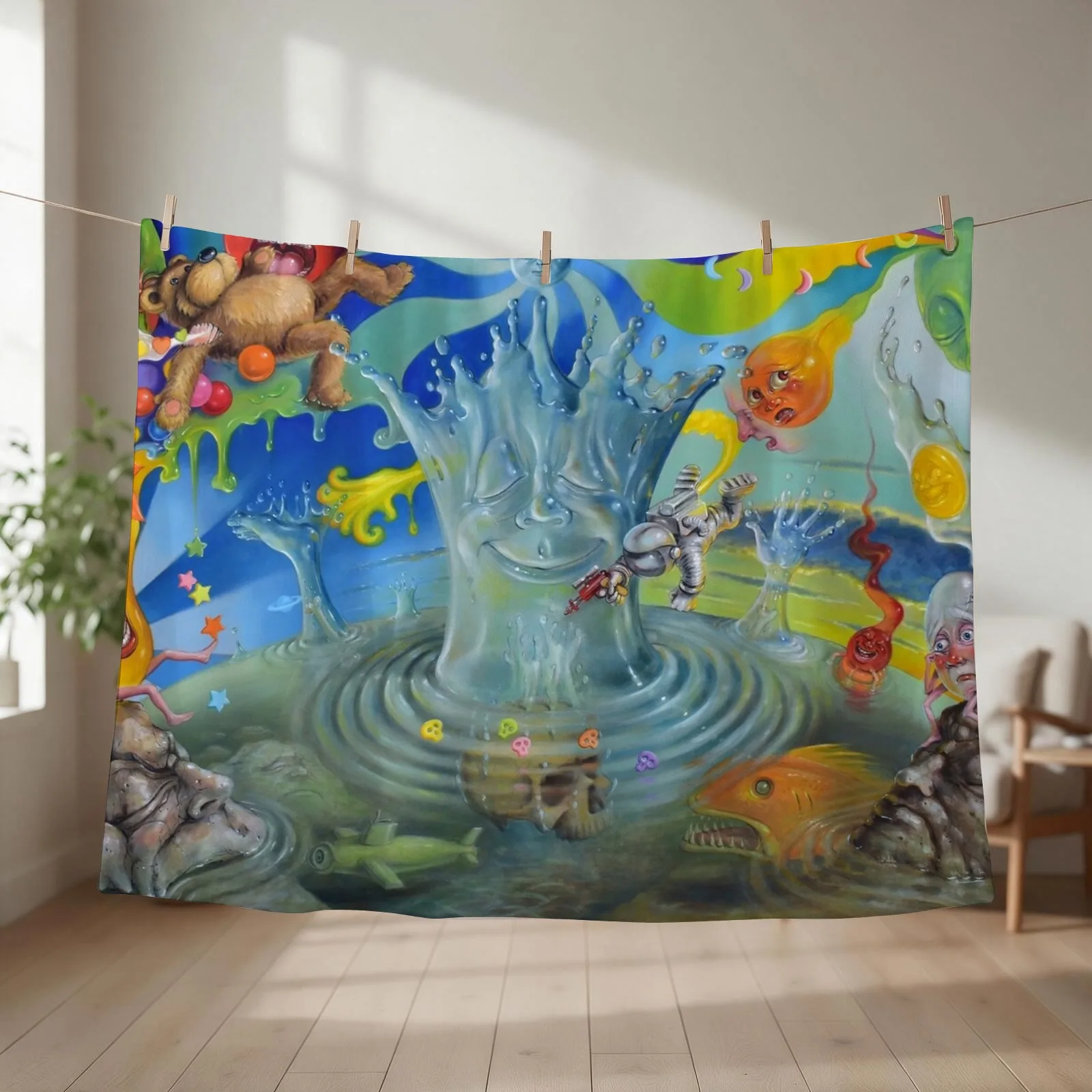 Essence of Hope and Despair Throw Blanket For Sofa Thin Single Luxury Thicken for winter Blankets