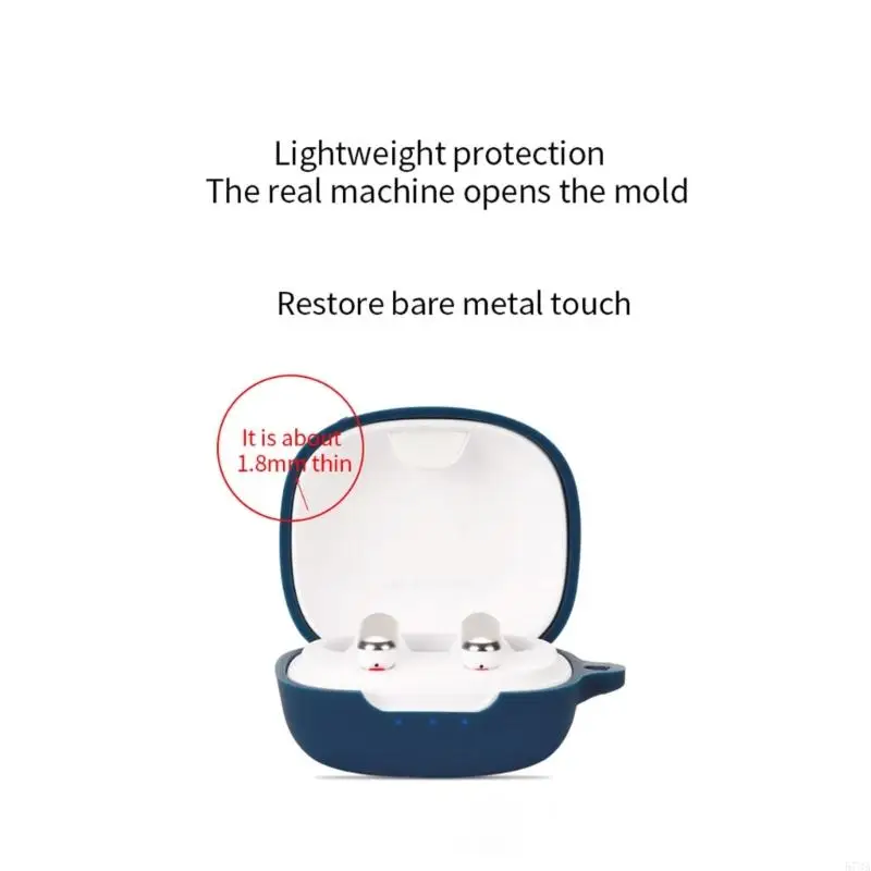 Прочный силиконовый футляр для хранения наушников 573A для T280TWS чехол с защитой от царапин
