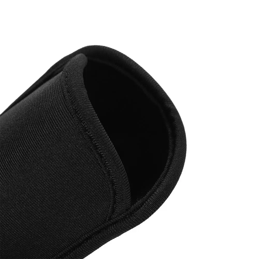 Poudres universelles noires pour téléphone portable, couverture souple en néoprène pour smartphone, antichoc pour mobile le matin