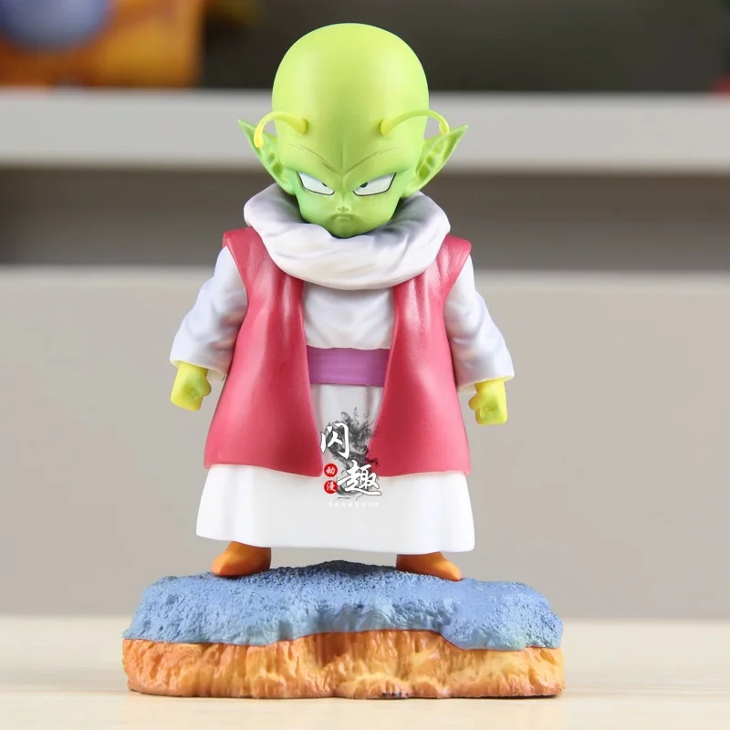Figurinha do personagem Dende da série Dragon Ball, modelo de coleção de anime, ornamento de boneco, brinquedo da moda.