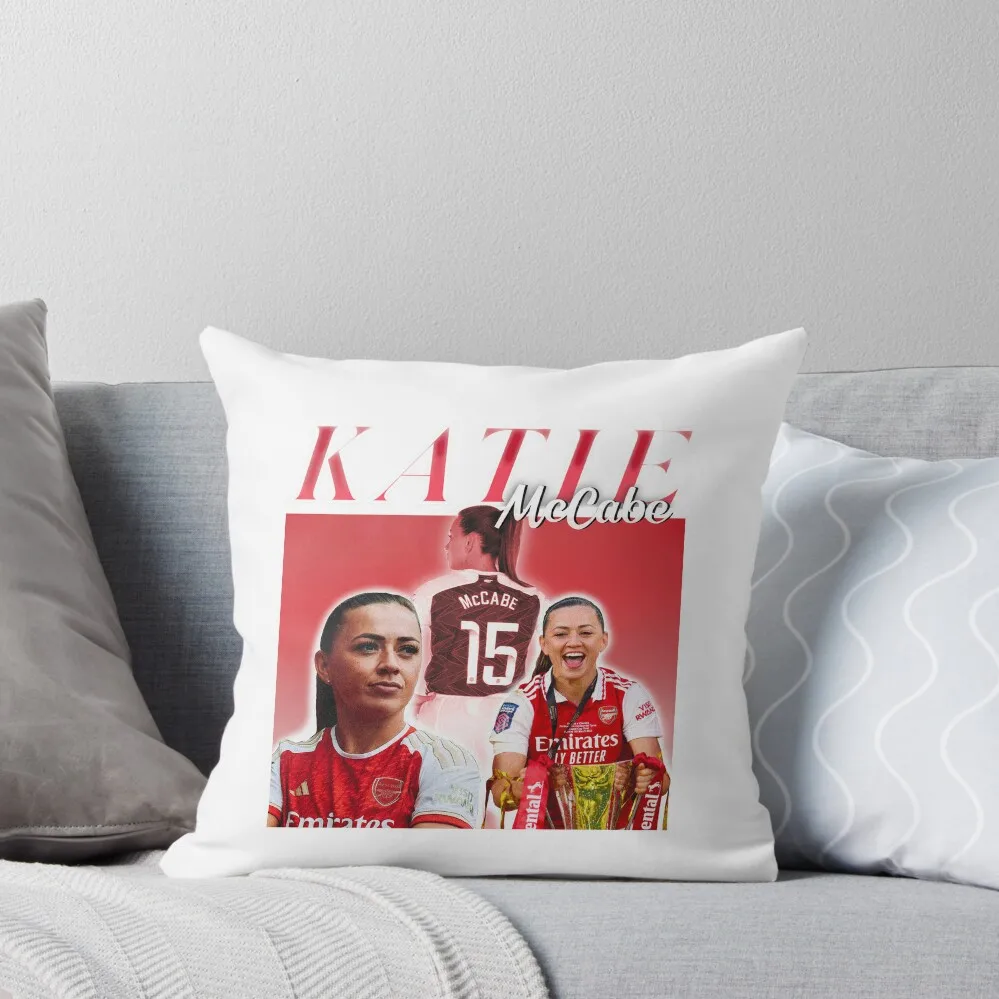 

Katie McCabe - Homage Retro 90s Design AWFC Throw Pillow bed pillows Couch Pillows luxury decor pillow