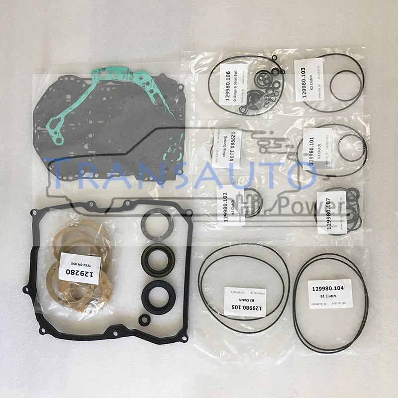 09G TF-60SN Transmission Clutch Repair Kit Friction Disc Kit For VW Tiguan Bora Sagitar Magotan Skoda Octavia Superb TF60SN