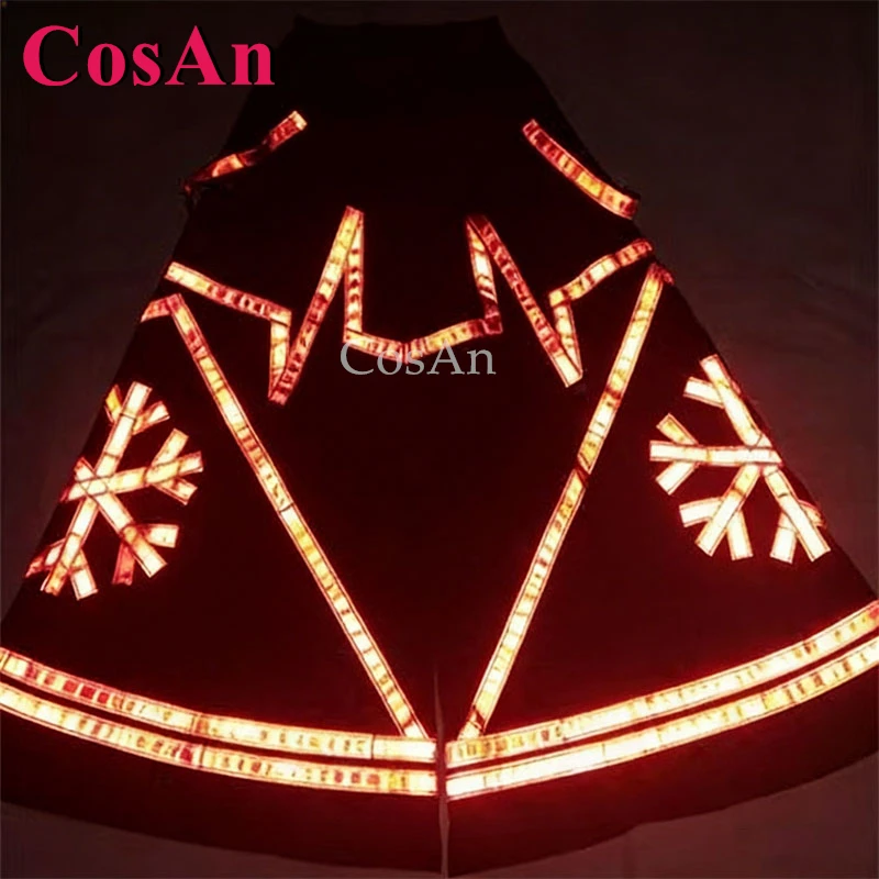 

CosAn модные брюки с геометрическим узором для танцев в стиле AUS Ghost, брюки Melbourne Shuffle, брюки-клеш со светоотражающими эффектами