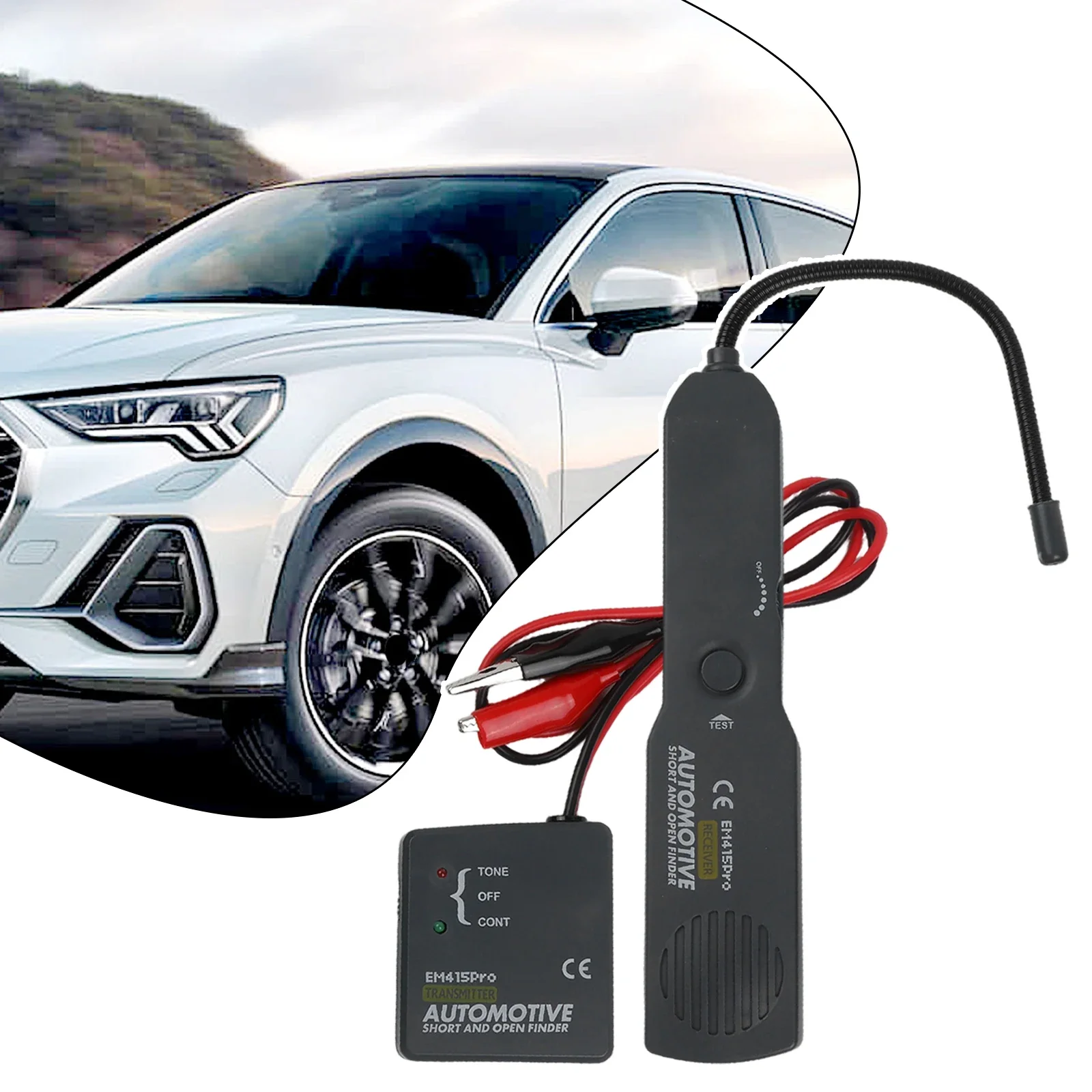 

As Shown In The Figure Cable Finder Probe For Congested Areas Multi-function Finder Wear-Resistant Materials Coiled Steel Probe