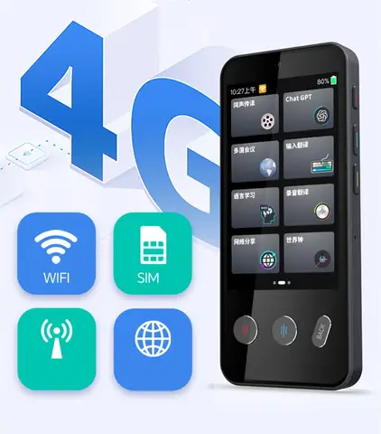 Z9 Intelligent Translation Supports 4G SIM Card Global Language Voice Intelligent Online Translation Machine Voice Translation