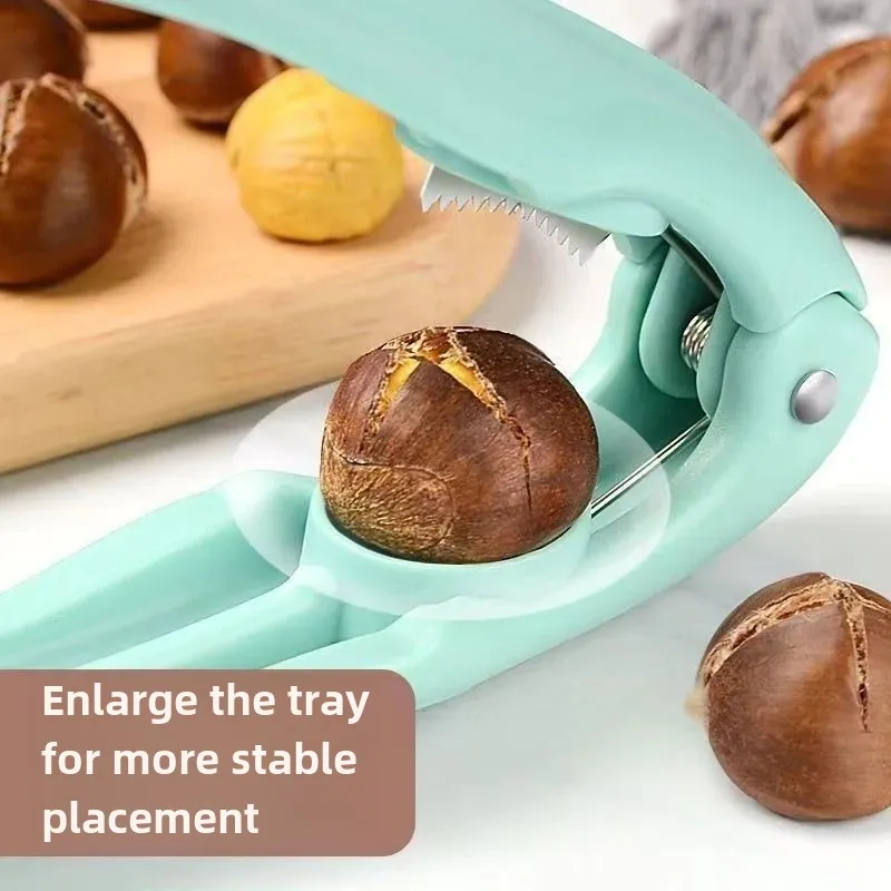 Chestnut Opener Walnut Shell Peeler Home Use Cross Mouth Knife Peel Chestnut Clip Tool For Peeling Nuts And Shells