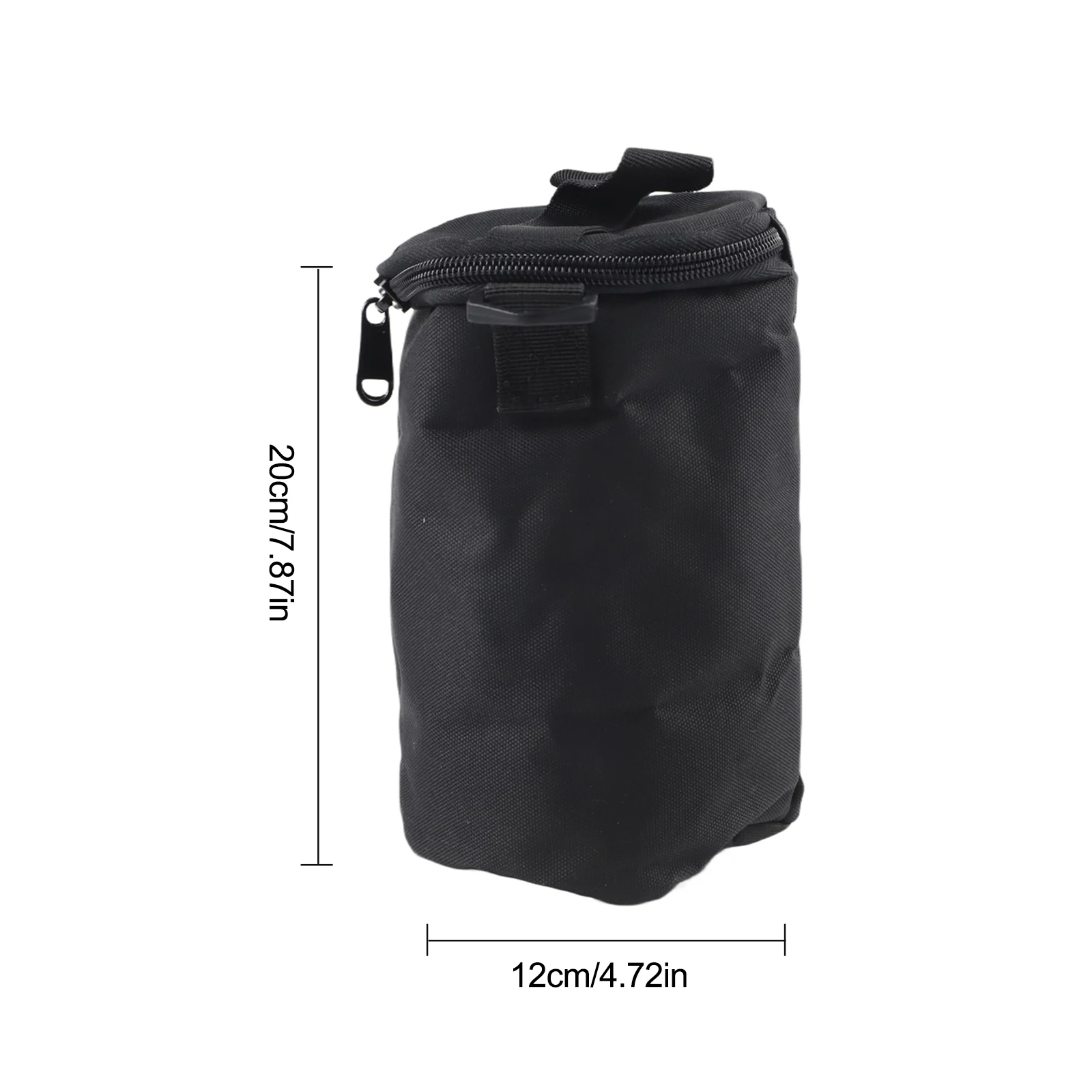 Compact Storage Bag for Camping Lanterns and Gas Tanks Featuring Zipper Closure and Adjustable Shoulder Strap for Easy Transport