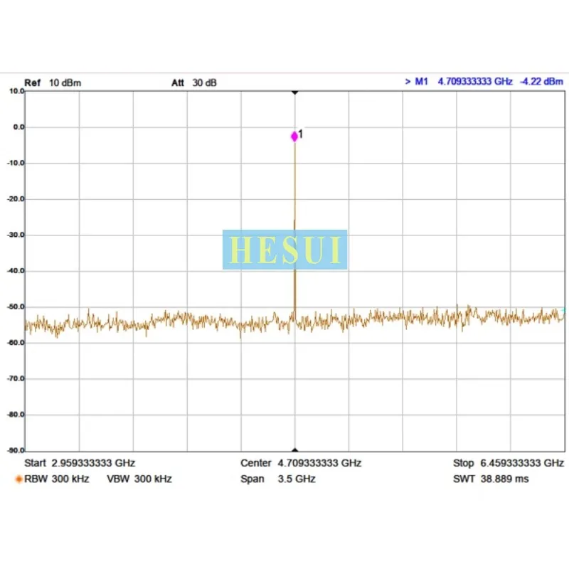 4.7GHz-5.0GHz RF microwave VCO can be used as a sweeping signal source Module