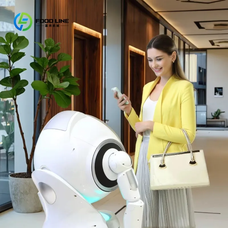 Robot Next-Gen : AI + Humanoid Robot Service Robot for Shopping Malls, Hospitals, Exhibitions