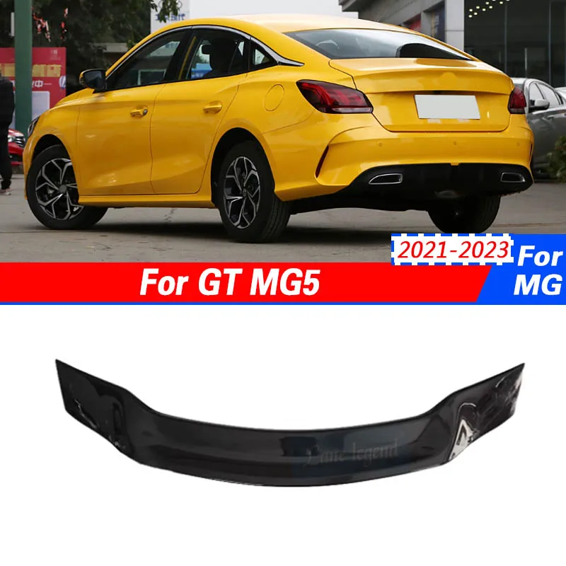 High Quality Rear Trunk Spoiler Wing ABS Body Kit Car Tuning Exterior Accessories Parts For MG GT MG5 2021 2022 2023