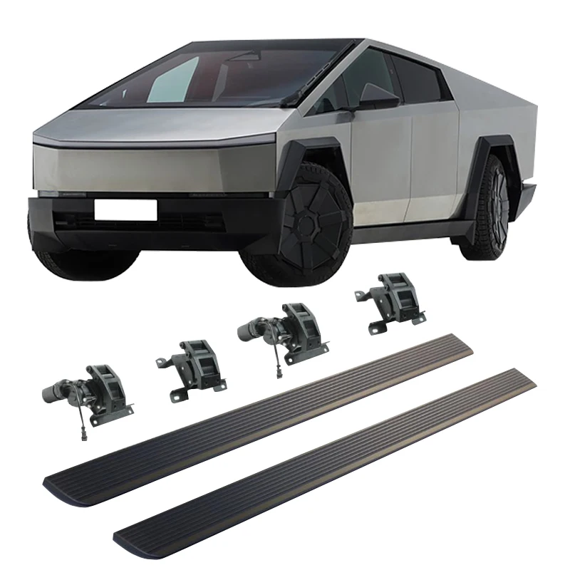 

Electric Side Steps Automatic Aluminium Alloy Electric Running Board for Cybertruck