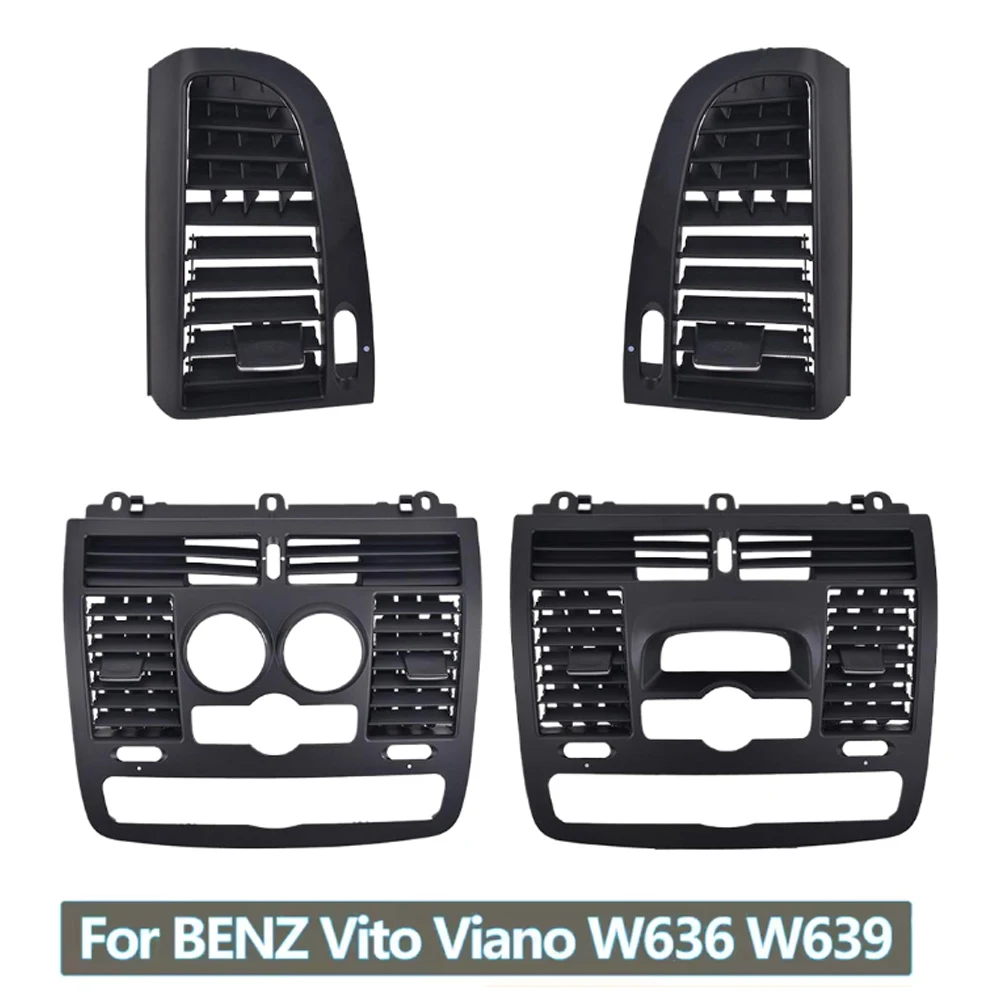 

Car Air Vent Grille Left Right Central Air Vent Outlet Cover Panel For Mercedes Benz Vito Viano W636 W639 2004-2015 6368300300
