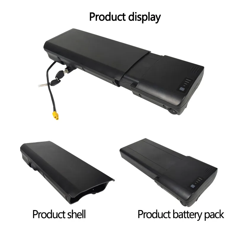 48v City Electric Bike Batteries 36v 12.8Ah 14Ah 10.5Ah 9.6Ah Rear rack Battery for Phylion XH370-10J e-bike Batteries Pack suit