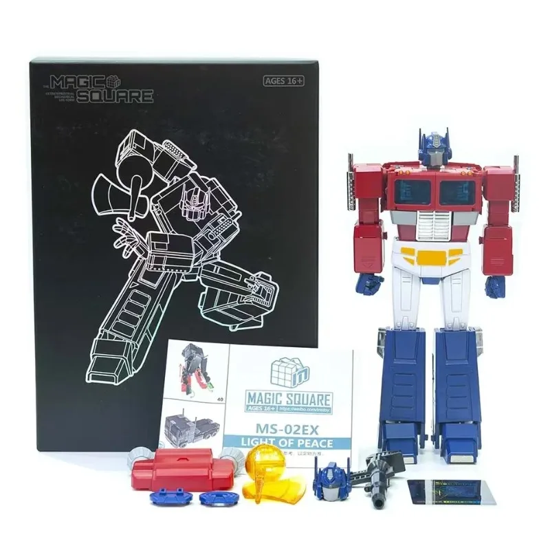 In Stock New Transformation Toy MS TOYS Magic Square MS-02EX Ligth of Peace Action Figure Toy Gift