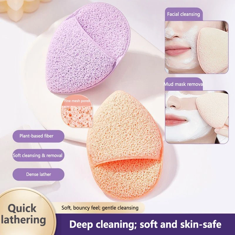 Glove Style Face Wash Super Soft Texture Increases Size Exposed Water Unloads Mud Film Deep Clean Belt Hanging Rope Clean Sponge