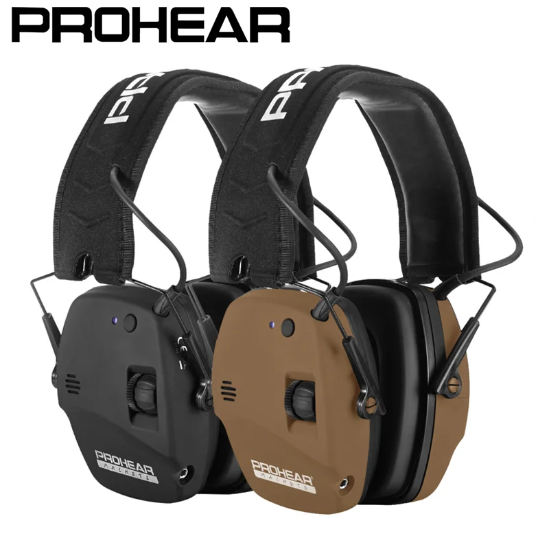 

PROHEAR Bluetooth наушники для стрельбы, тактические электронные наушники, защита от шума, защита слуха, музыкальные наушники