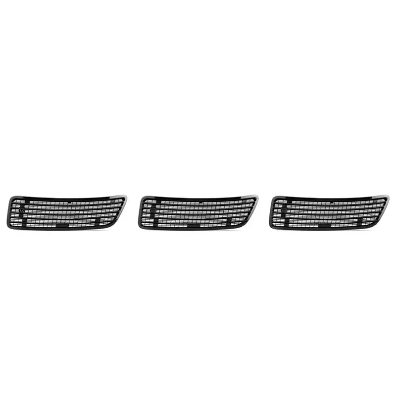 Exquisite-3X Car Engine Hood Upper Grille Grill Vent Cover Trim For Mercedes Benz W221 W251 2007-2013 2218800305 Left