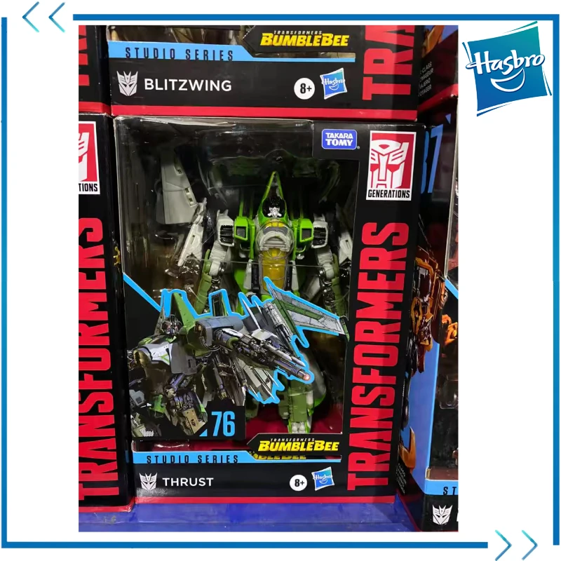 New stock Hasbro Transformers SS Studio Series SS-76 Thrust Movie Anime Character Handheld Model Ornament Toy Collection Gift G1