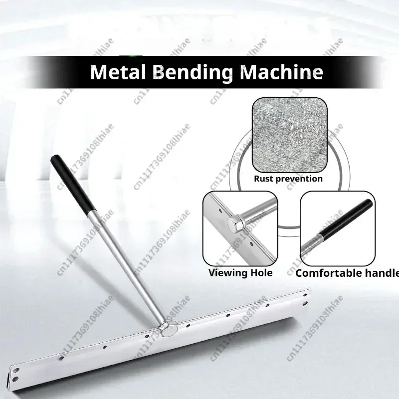 Portable Manual Sheet Metal Bender Ductwork Roofing Panels Bending Machine Multifunctional Adjustable Precision Folding Tool