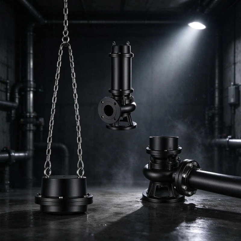 Suitable for heavy-duty industrial wastewater using electric submersible sewage pumps