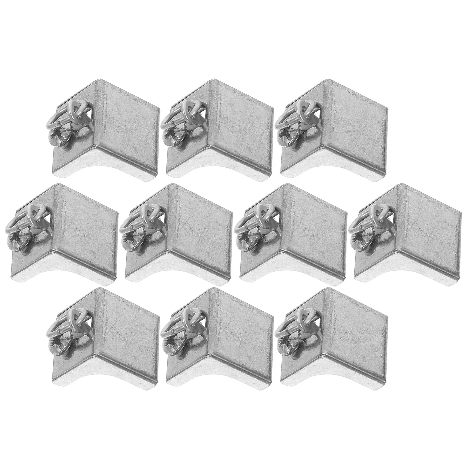 

10 Pcs Curtain Track Plug Pole End Caps Supply Ceiling System Divider Rail Bracket Window Curtains