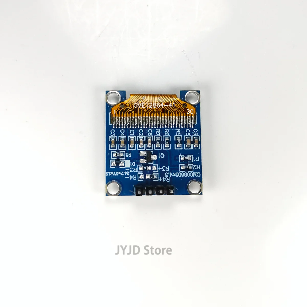 Módulo de pantalla oled IIC Serial para Arduino, placa de pantalla LCD blanca de 0,96 pulgadas, 128X64, I2C, SSD1306, 12864