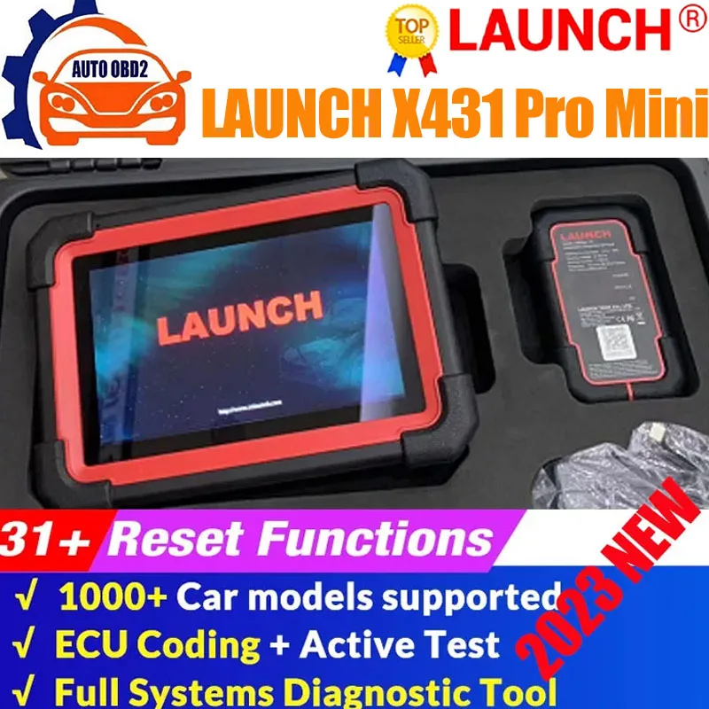 

LAUNCH X431 PRO MINI V5.0 Diagnostic Scanner Automotive Full System Scan tool Bluetooth Wifi OBD OBD2 Code Reader DBSCAR VII