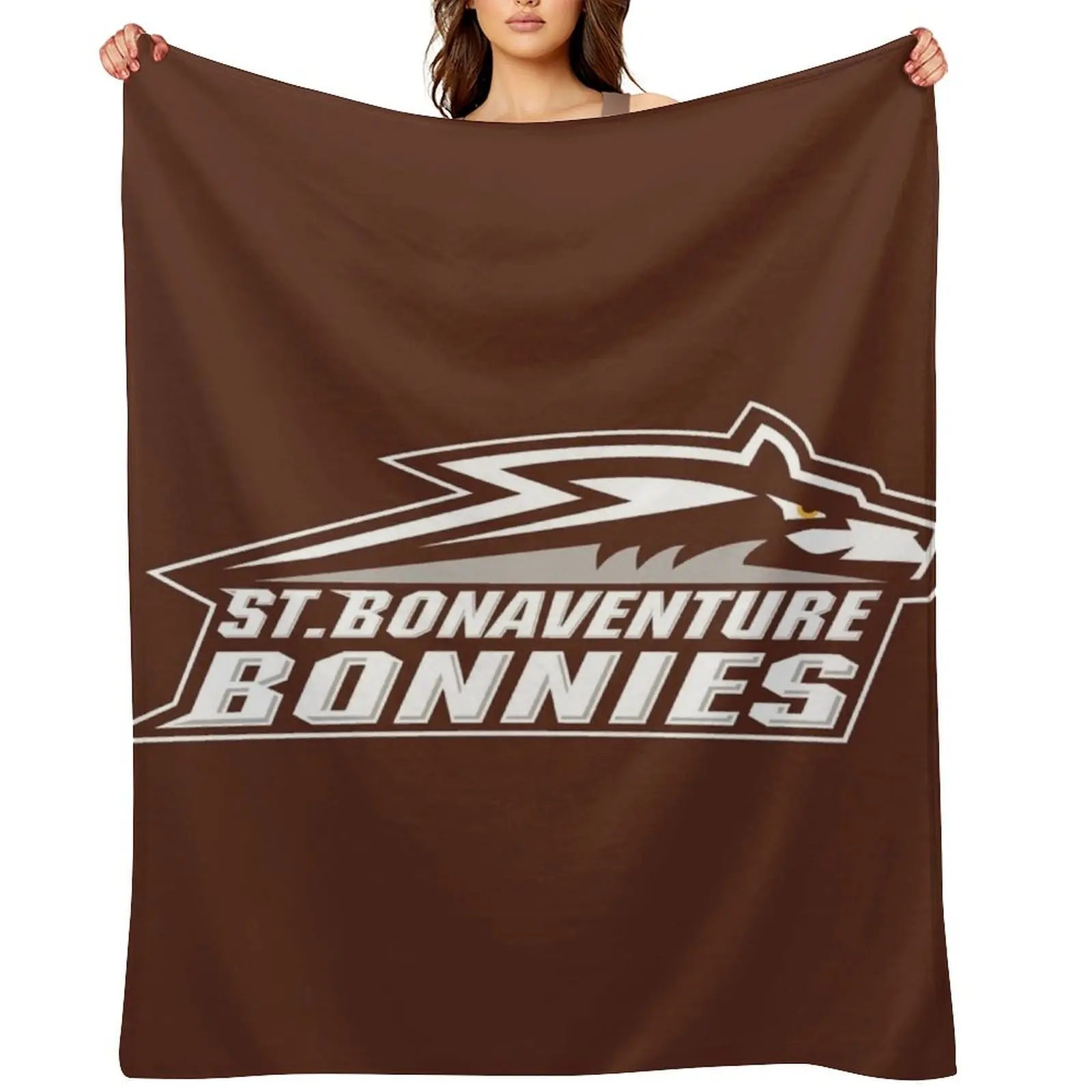 

St. Bonaventure Bonnies Throw Blanket Picnic Summer Beddings Luxury Thicken Winter beds Blankets