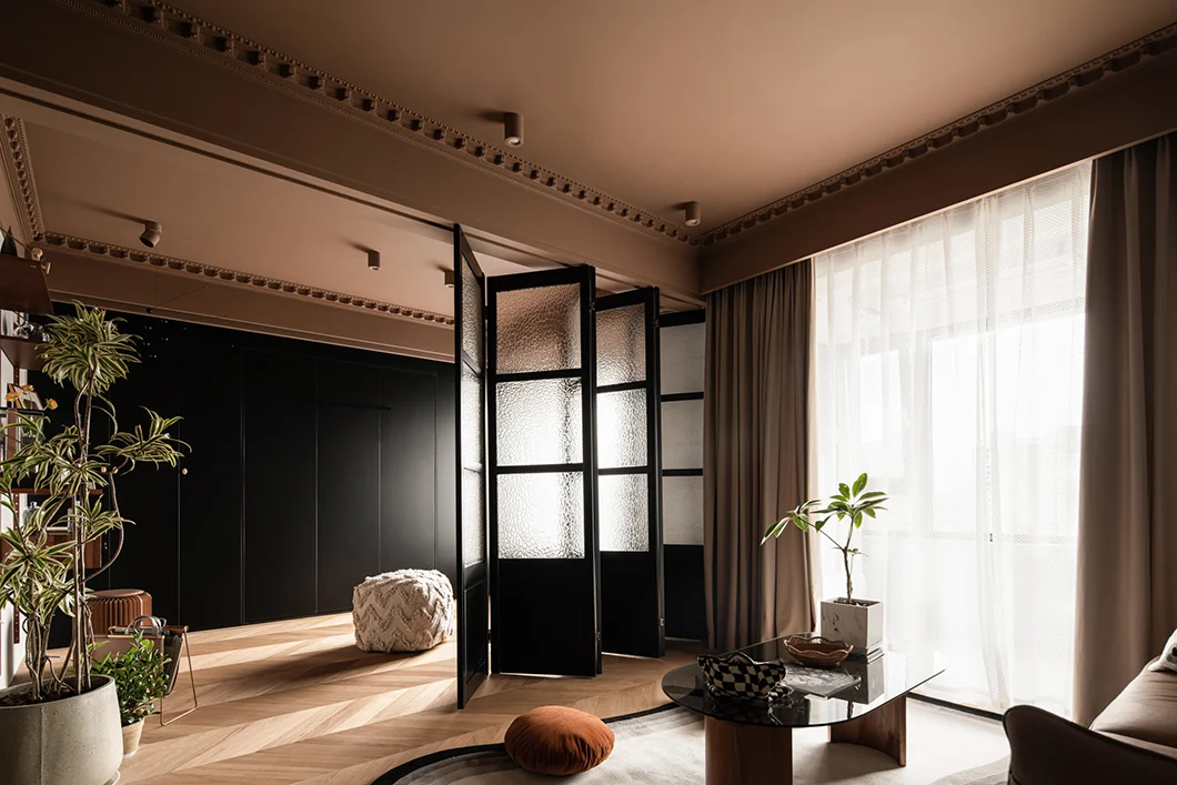 Sanhai Design interno in stile francese Resa massima 3D Costruzione Disegno Casa Schizzo Layout Mansion Soggiorno Casa elegante