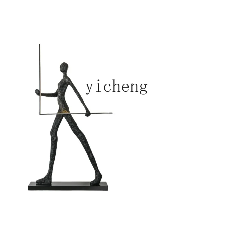 

Tqh New Humanoid Sculpture Floor-Standing Decorations Dance Goddess Zhongshan Artistic Living Room Ornaments