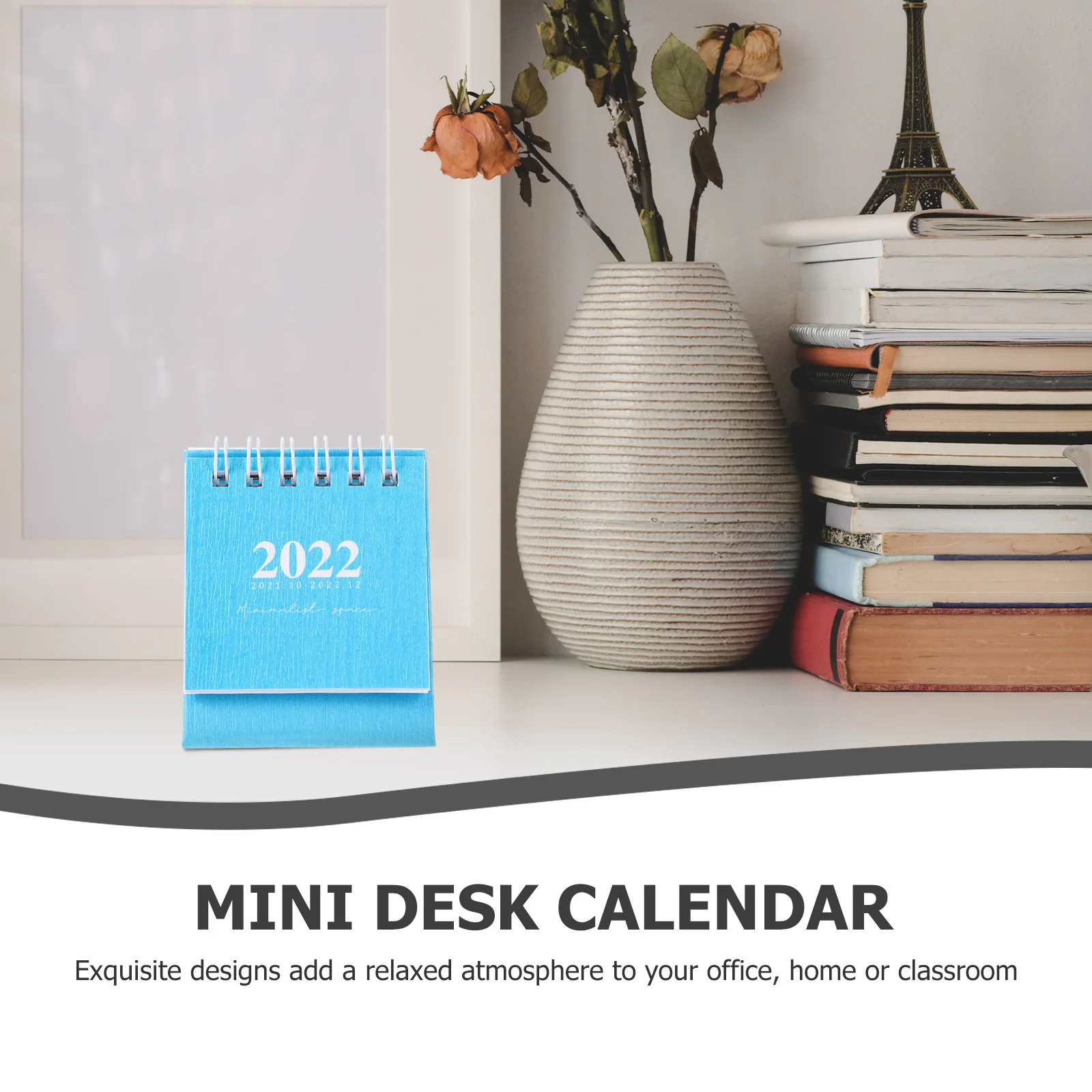 

Simple Mini Desk Calendar Table Dates Reminder Paper Calendars Decorative Desktop Small Office