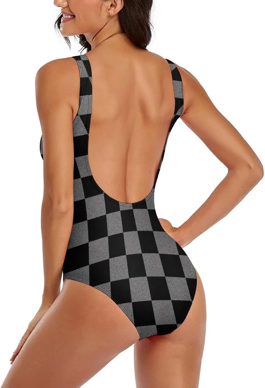 Luxy Trio Vintage نمط متقلب المرأة قطعة واحدة المايوه التدريب الرياضي ملابس السباحة