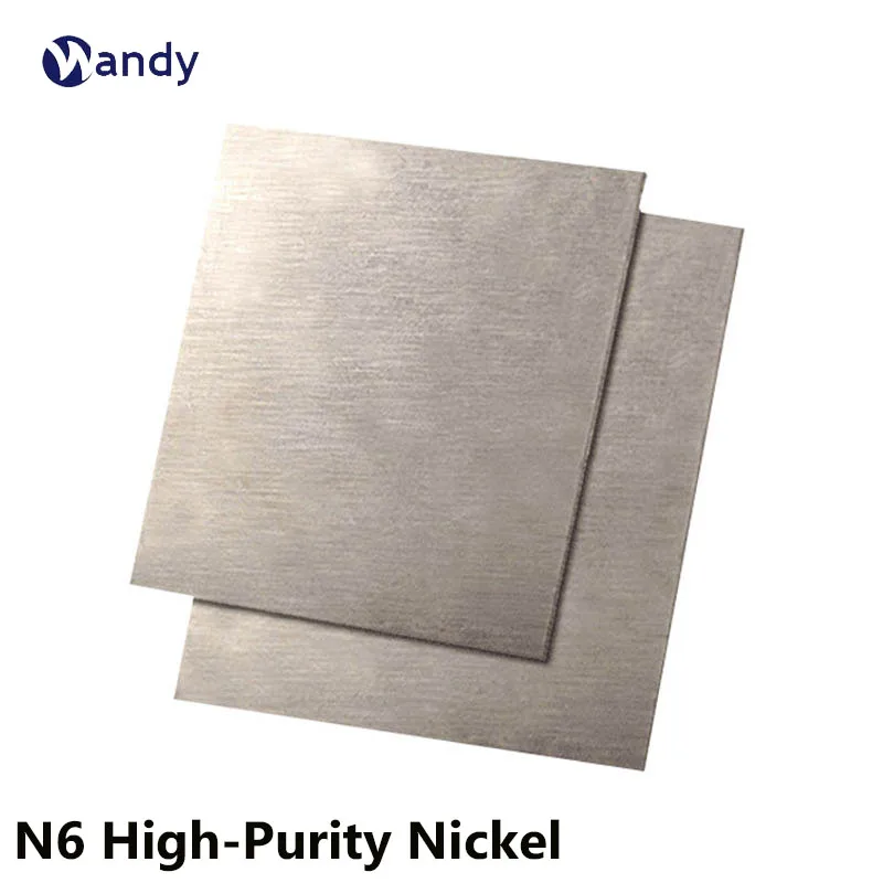 1Pc N6 High Pure Nickel Sheet Nickel Plate Pure Nickel Ni Metal Thickness 1mm 2mm 3mm For Electroplating Anode Element