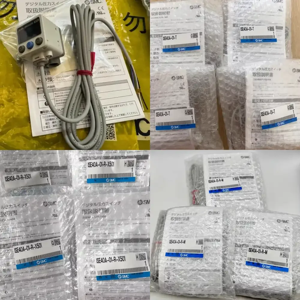 

SMC Original Genuine Product ISE40A-C6-T 2-Color Display Digital Pressure Switch for Positive Pressure