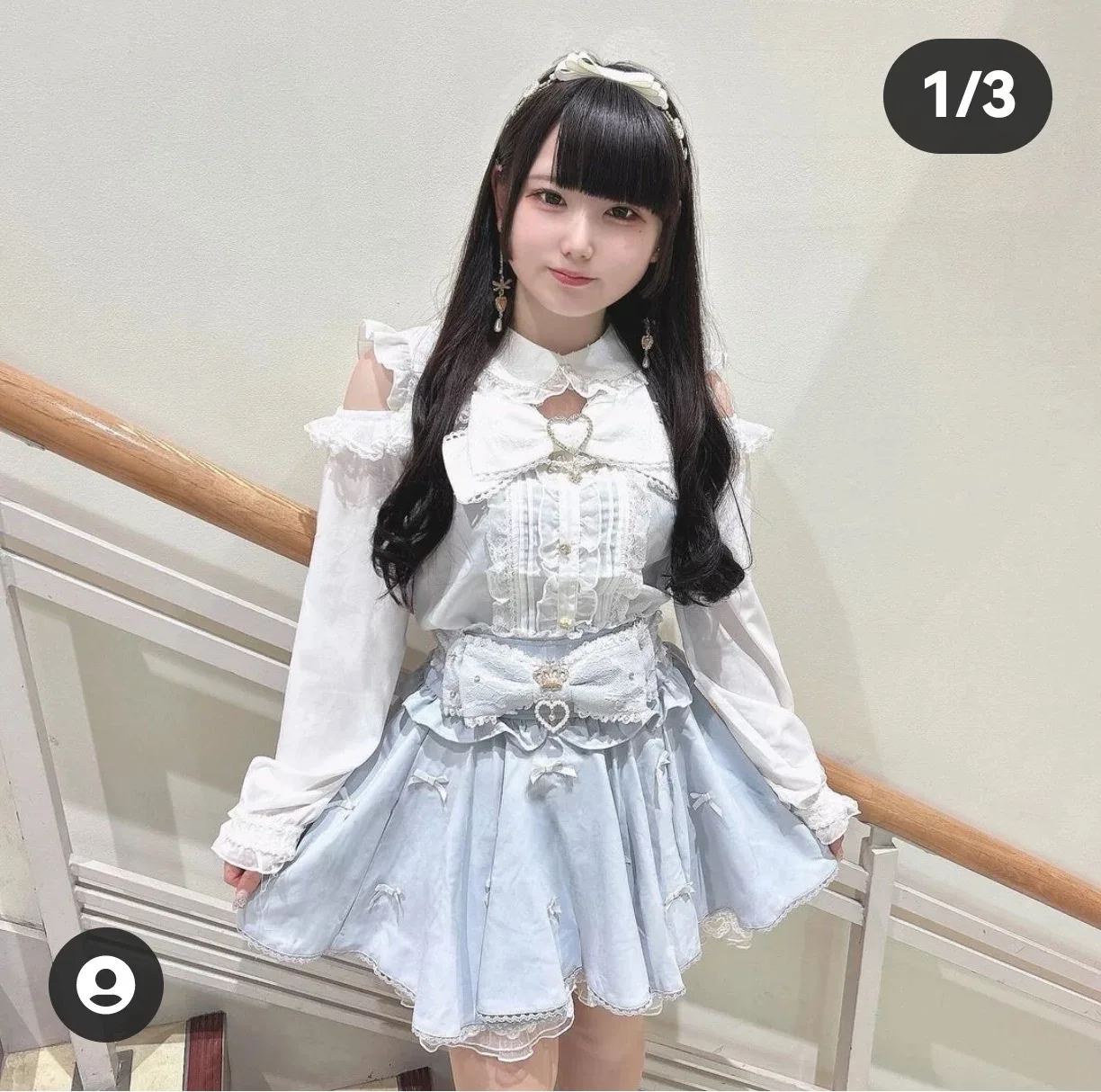 리즈 셔츠 블라우스 봄과 가을 소녀용 오프숄더 긴팔 블라우스 여성용 로리타 스위트 보우 쉬폰 셔츠 탑