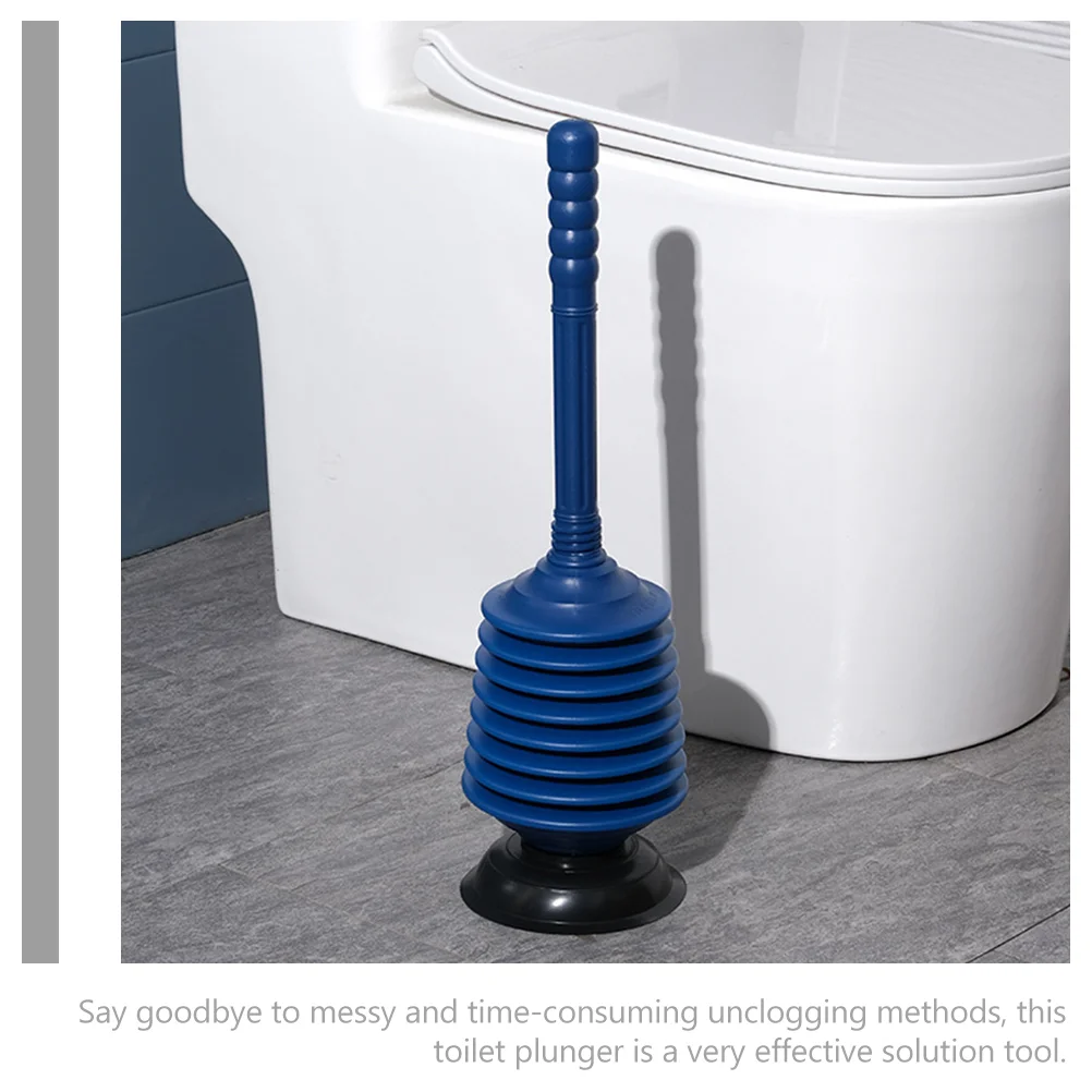 Plunger Unclog Drainage Pipe High Pressure Toilet Pp Blockage Remover Anti Clogging Tool